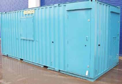13 Site Accommodation 20x8 HARBOUR UNIT 6.1m Fan 2.4m Generator Drying Harbour Unit (6.1m x 2.4m): big on the inside but the lightest and smallest static for tight sites.