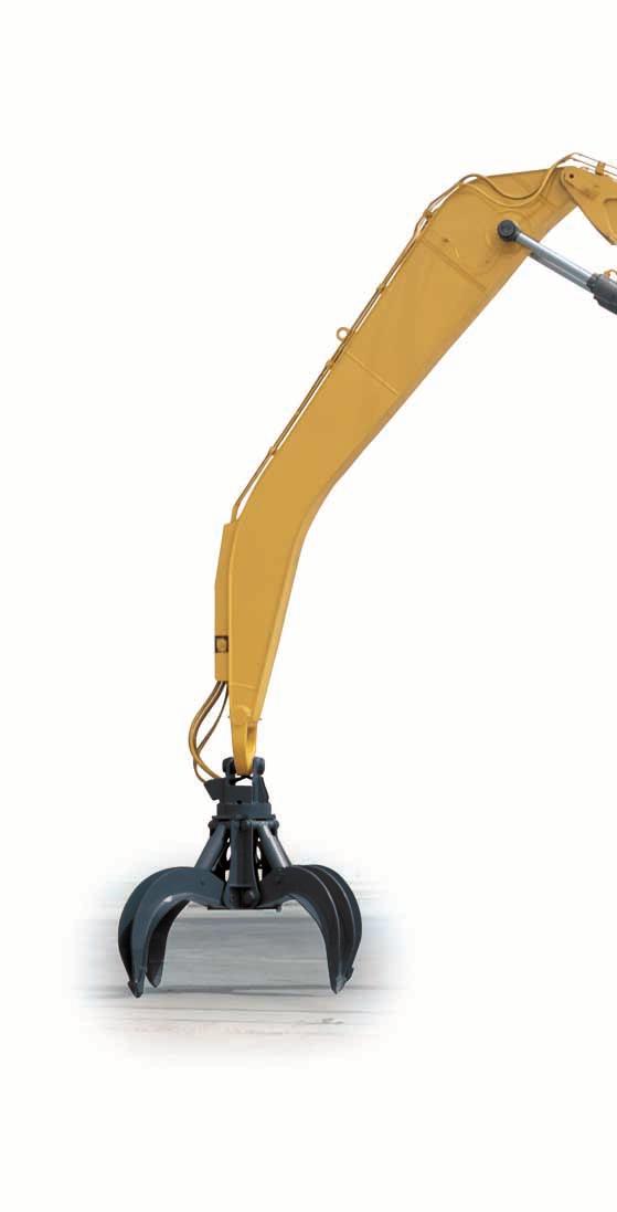330D MH Material Handler The D Series is tough, dependable, and incorporates innovative features for improved performance.