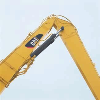 330D MH Two-Piece Caterpillar Front Linkage Caterpillar 330D Material Handler fronts are purpose designed and built for excellent reach, flexibility, and lift performance to meet all requirements of