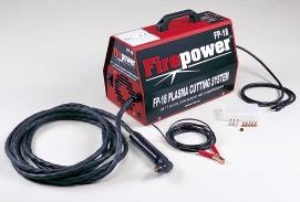 FP18 Plasma Arc Cutting System Portable Cutting Power The FP18 portable plasma cutting system operates on standard 115 volt household current.