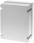 Standard Grey Lid Enclosures Transparent Lid Enclosures Superb Italian Design and Quality Conforms to