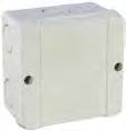 Terminal Junction Boxes Surface mounting Complete with Accessories