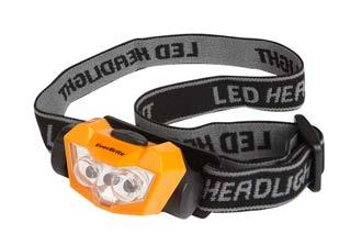 LED HEADLIGHT-1AA 4 6 LED bulb never need replacing, lasts up to 100,000 hrs.