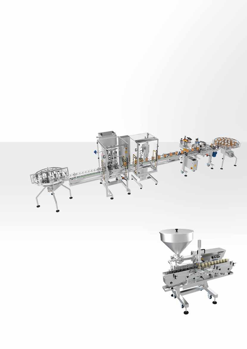Automatic Filling Machines KULP Easy Line Filling Station; Filling Range? One head or two head Filler? Need a Double Jacketed hopper? Need a agitator? Height Adjustment Frame or Diving Nozzle?