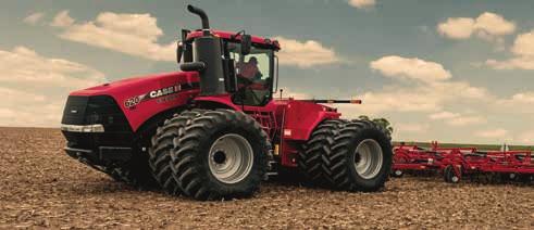 75% PULL MAX. THE HIGH-EFFICIENCY POWERDRIVE. The rugged Case IH PowerDrive powershift transmission is featured on all Steiger tractors.