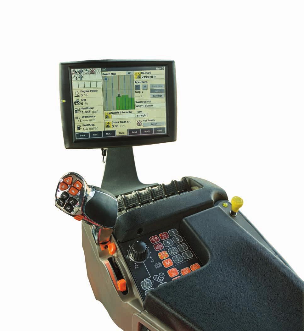 With easy-to-use controls, even novice operators turn into experienced users, maximizing efficiency, power and productivity.