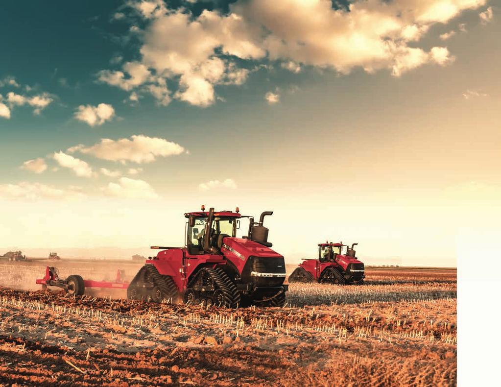 2 For 60 years, Case IH Steiger series 4WD tractors have powered successful operations worldwide.