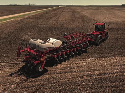 UNIQUE SUSPENSION DESIGNED FOR ROW CROPS. Exclusive Rowtrac design fits in a very narrow undercarriage width.