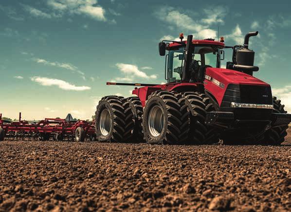 of ownership. Tests at the Nebraska lab found the complete North American Steiger tractor lineup (370 to 620 horsepower) features best-in-class power, torque and overall fluid efficiency.