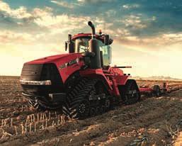 The Steiger Rowtrac tractor s four-track positive drive system is the only factory-integrated drive system of its kind in the world. QUADTRAC.