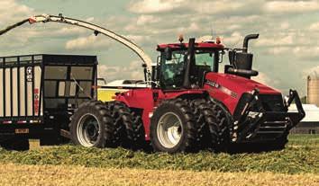 4WD force makes Steiger tractors ideal for everything from pulling large planters and strip-till rigs to pushing silage and towing grain carts.