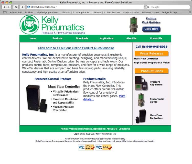Kelly Pneumatics Online Visit us at kpiwebsite.