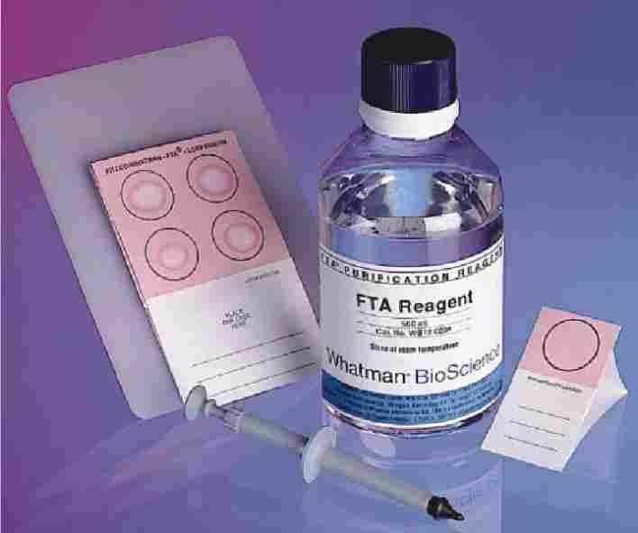 Price ` FTA kit for blood 1 WB129262 700 (Each kit contains FTA Minicard, Multi barrier pouch, Desiccants, Lancet, Gloves & Instructions for use) FTA kit for buccal and colourless fluids 1 WB129261