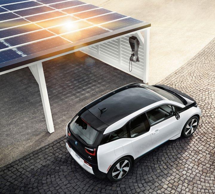 The BMW Solar Energy Program, offered by BMW in partnership with SolarCity, is a part of the 360 Electric Lifestyle.