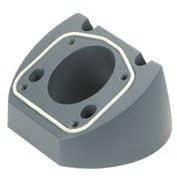 GT 48 Elbow coupling: Combination of coupling and elbow Fitting through enclosure hole GT WKU Code No.