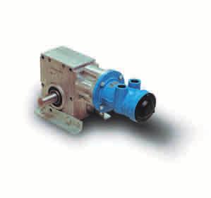 Air motors LZL with worm gear units type BS.0.7 hp Air motor LZL with worm gear units type BS Performance at. bar (9 psi) Speed Torque Air cons.