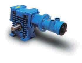 Air motors LZL with worm gear units type BS.. hp Air motor LZL with worm gear units type BS Performance at. bar (9 psi) Speed Torque Air cons.