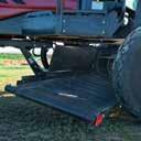 Stabilizer Wheels Spring loaded wheels help cushion the ends of Draper Headers when moving over field obstacles. Optional for 30' (9.