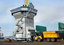 BULK HANDLING TEREX PORT SOLUTIONS WORLDWIDE Hoppers (HMH) Capacities Types available Unloading to For