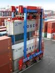 TRANSPORT TRANSPORT & STORAGE Sprinter Carriers (SPC) Lifting capacity Stacking capability Max travel speed [t] (US tons) (9'6'' Container) [km/h] NSC 422 H* 40 (44) 1-over-1 32 NSC 622 H 50 (55)