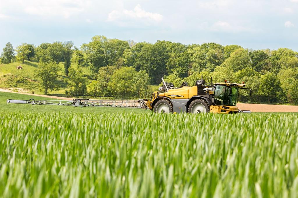 TECHNOLOGY SOLUTIONS Challenger RoGator sprayers are available with a full range of systems designed to