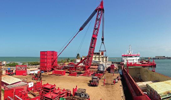 MTC-15: transforming any port into a heavy lift terminal Last year, Elecnor, a Spanish construction company in the energy sector, started the construction of a new power plant in Juan Manuel Valdez