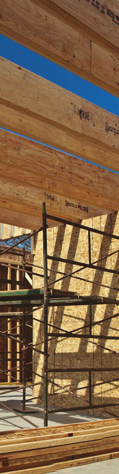 PWLVL DIMENSION LAMINATED VENEER LUMBER ENGINEERED FOR STRUCTURAL FRAMING Extra-long PWLVL Dimension wall and floor framing offers a stronger, stiffer, and straighter product than dimension lumber