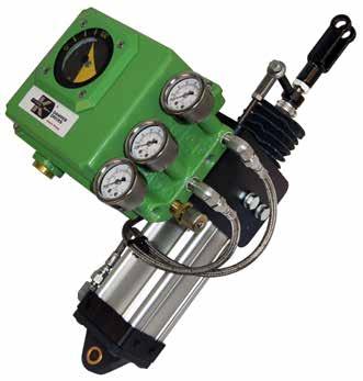 CT Series Linear Damper Drive - Pneumatic The TYPE K CT Series linear drive was designed specifically for fuel air and auxiliary air applications on CE / T-Fired / Corner-fired boilers.