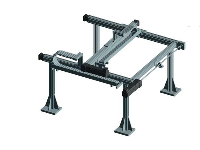 Belt Driven System One Gantry Robot System One System One provides two axes of horizontal motion.