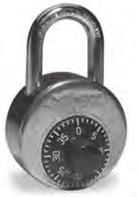 Fax Your Order 800.447.2299 #2002 HEAVY-DUTY DEADBOLT LOCKING Combination Padlocks 2-3/16" wide, stainless steel body with case hardened high tech steel 5/16" dia.