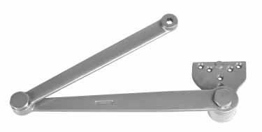 Arm Options 691F96 (Non-Hold Open) Heavy-Duty Extra Clearance Parallel Arm Recommended for high-use, high abuse environments Provides additional vertical clearance Mounted on push side Not available
