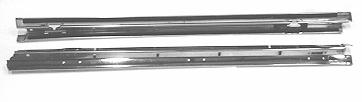 00 R* 18-198C ROOFRAIL with cloth cover pr [Clester] 329.00 R* 18-198A ROOFRAIL STOPS, 56-7 4 Dr HT, Pr. 16.