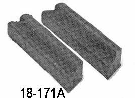 75 R 18-319 HEADER SPONGE SEAL, Convertible Top front (part of 18-112) 13.90 R 18-320 ROOFRAIL STOPS, for Convertible Top side folding rail, Pr. 8.