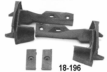 50 RP 18-177B Sponge Seal Conv Top Side of rail #3 Slides into bracket on top front of rail 4" supplied