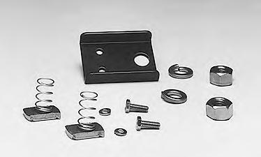 ) Unistrut nut kit, 5 /8" FGS-0110-54 Frame mounting hardware kit (XX = size: 1 /2", 5 /8", 12mm, 14mm, 16mm)