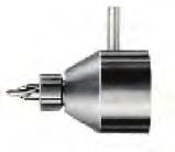 Live centres Type 350 universal No change of centre when centering Reduced change overtime Reduced tailstock taper wear Bore mount for centering and drilling Centering cones also be mounted Drill
