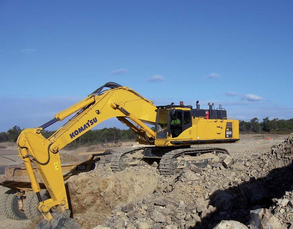 THE INVESTMENT THAT UNDERPINS YOUR MOBILE WORKHORSE Undercarriage represents a significant investment for any tracked machine, that s why we offer genuine Komatsu undercarriage for all Komatsu