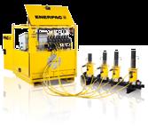 Manifolds, Fittings Valves 3-and -Way Directional Pressure and Flow Control Heavy lifting and rigging equipment While Enerpac has the world s largest product portfolio for heavy-lifting and