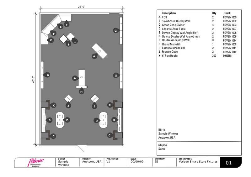 EXAMPLE STORE LAYOUT