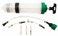 Fluid Transfer Franklin Vehicle Fluid Change Syringes Features Transmission Fluid Engine Oil Gear Oil + Rotating Switch Transparent design allows fluid level check Suitable for fluid suction and