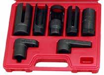 50 7 pce Lambda Sensor Socket Set A set of 5 special purpose sockets & 2 wrenches with access windows / slots to allow for the wiring on Zirconia / Titania Oxygen Lambda sensors on many modern
