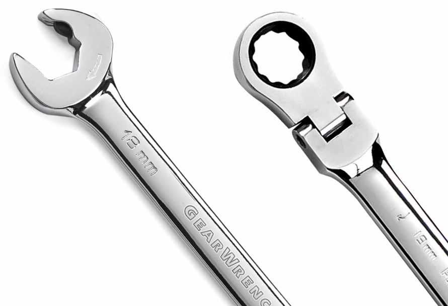 02 Spanners GearWrench Ratcheting 41-44