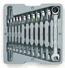 GearWrench Ratcheting 12 pce GW Combination Ratcheting Wrench Set 8 9 10 11 12 13 14 15 16 17 18 19 mm Spanners 4