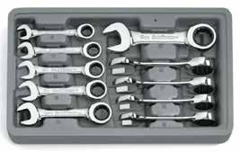 GearWrench Ratcheting 12 pce XL GW Combi Ratcheting Wrench Set 8 9 10 11 12 13 14 15 16 17 18 19 mm