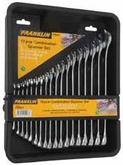 GearWrench Spanners 14 pce GW Non Ratcheting Wrench Set 6 7 8 9 10 11 12 13 14 15 16 17 18 19 mm Spanners 18 pce Franklin