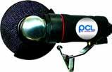 PCL Air Tools PCL Mini Die Grinder - 6mm Collet PCL Mini Angle Grinder - 2 dia Free Speed (rpm) 25000 Weight (g) 340 Free Speed (rpm) 16500 Weight (g) 450 Length (mm) 125 Length (mm) 110 Air Inlet