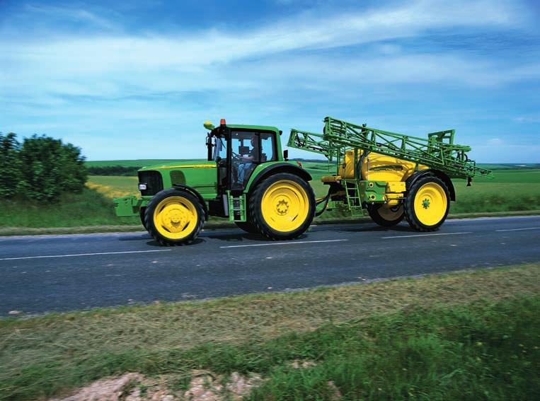25 m by switching the wheels from left to right. A sliding axle gives you unmatched versatility from 1.50 to 2.10 m.