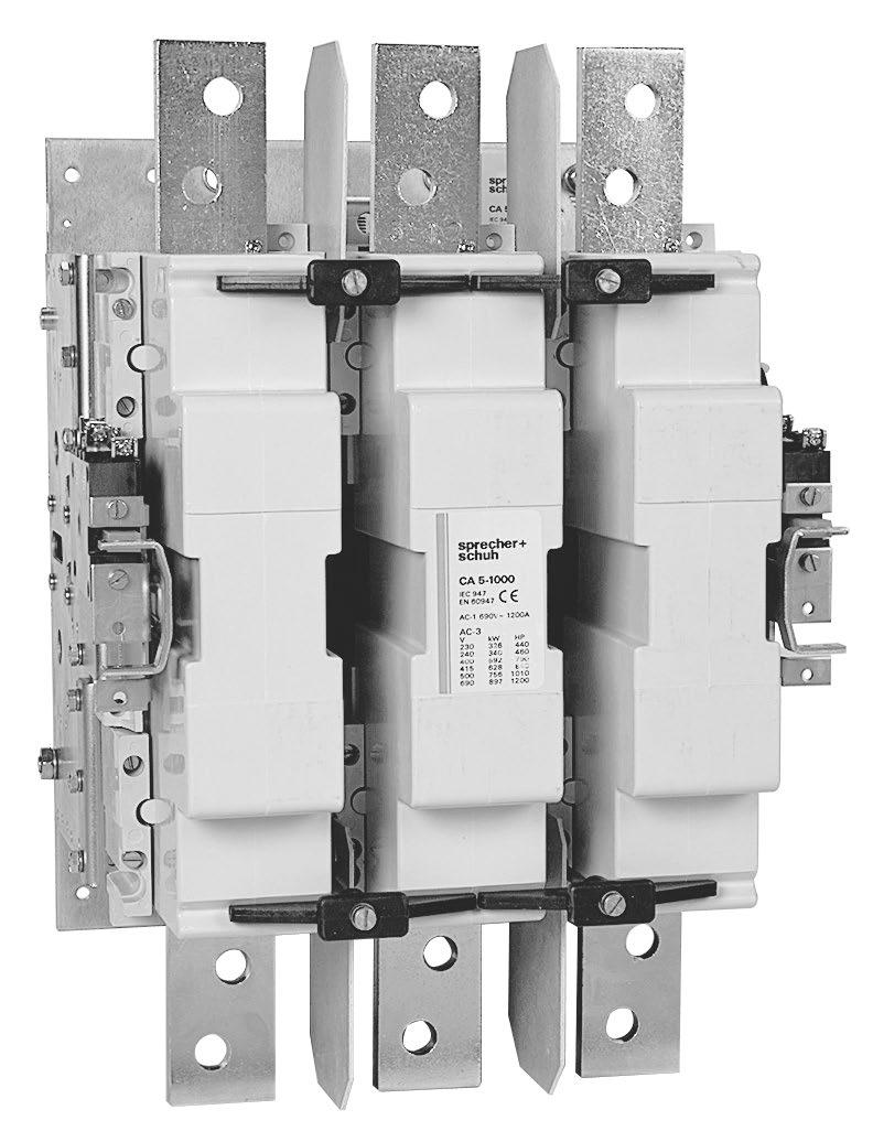 Series C5 Contactors The contactor for heavy industrial applications from 500HP to 900HP DISCONTINUED This series is being replaced by the C9 Series of contactors C5 Series contactors provide large
