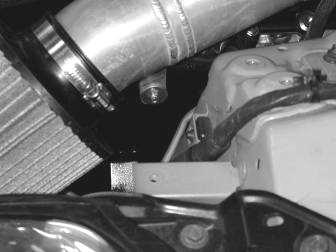Reattach the crankcase breather hose to the