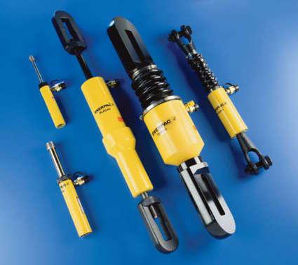 BRC/BRP-Series, Pull Cylinders Shown from left to right: BRC-25, BRC-46, BRP-306, BRP-606, BRP-106C For use with Subassemblies and Modules Pump and Cylinder Sets All cylinders marked with an * are